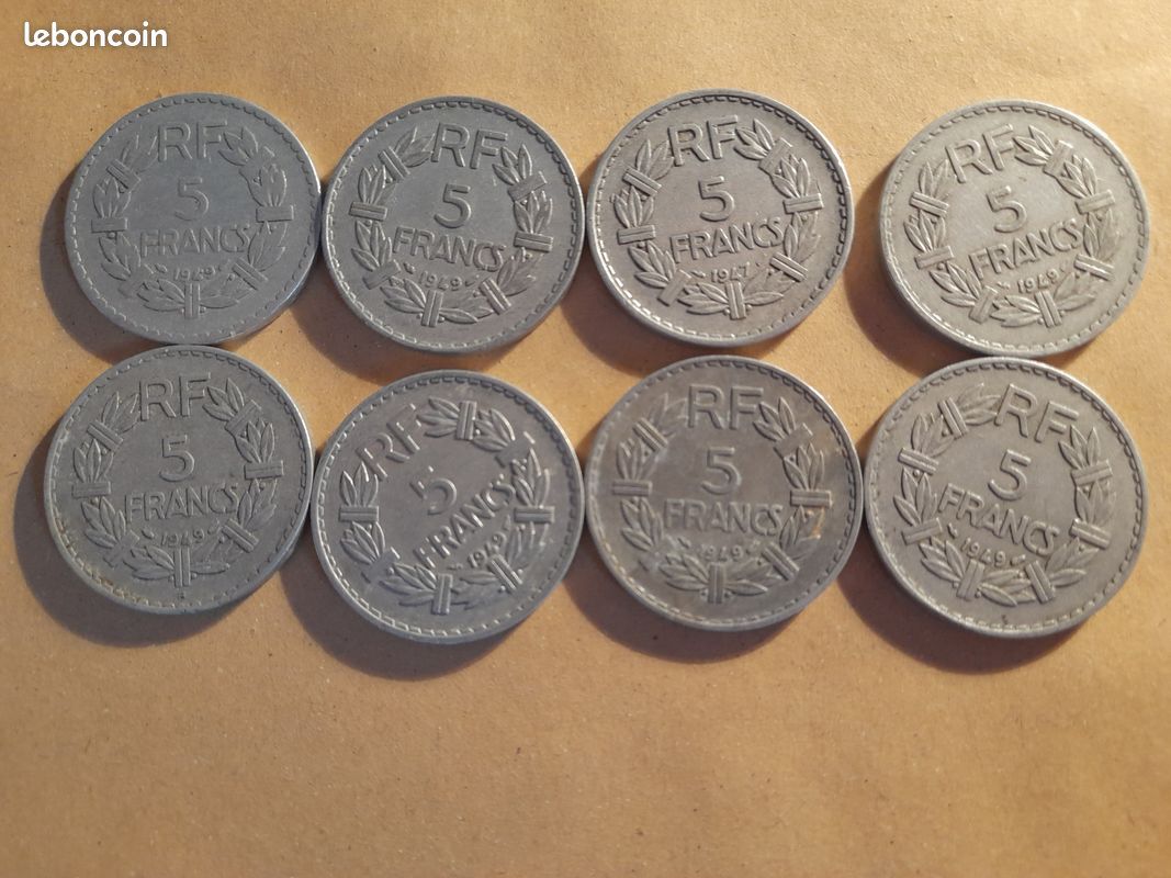 5 francs Lavrillier, nickel 1947 (image 1)