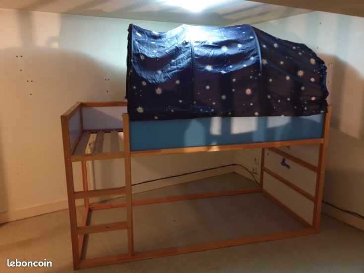 Vends Lit enfant IKEA plus matelas de -1an (image 1)