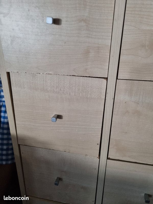 Meuble bois à tiroir vintage (image 6)