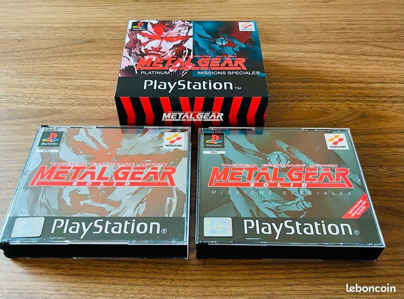 METAL GEAR SOLID Missions Speciales Jeu Ps1 Playstation Pal Fr EUR 80,00 - FR