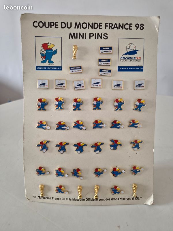Ticket Quart De Finale Coupe Du Monde 1998 – France Vs Italie – Stub Original – Bon état