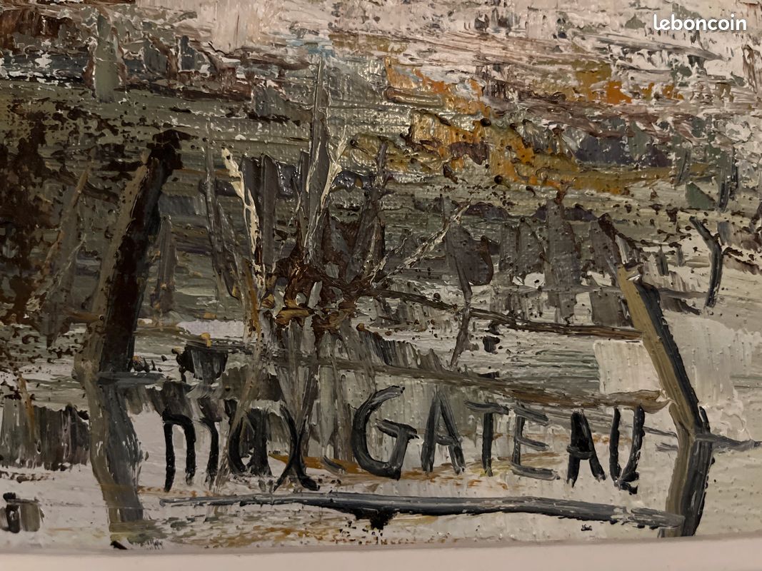 Huile sur toile paysage vendéen (image 2)