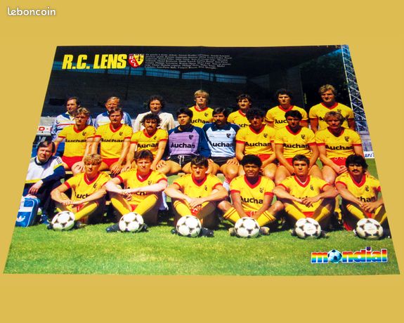 Ballon De Collection RC Lens - Ancien - Neuf Avec Défauts Mineurs