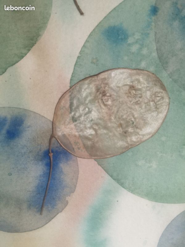 Cadre mural aquarelle motif vegetal (image 4)