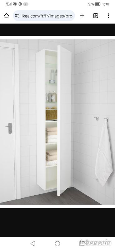 Meuble colonne salle de bain (image 1)