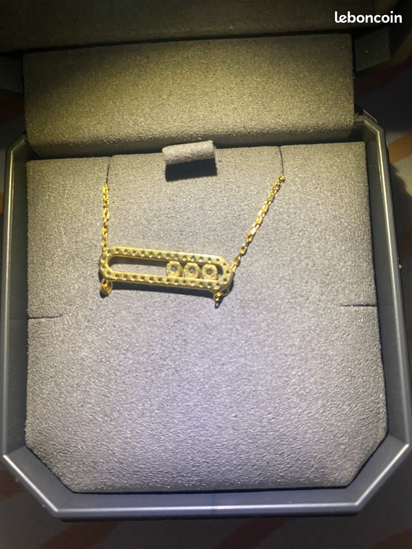 Collier en or jaune 18 carats (image 4)