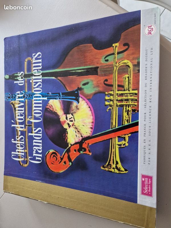 Coffret 33 tours les chefs d'œuvre des grands compositeurs (image 1)