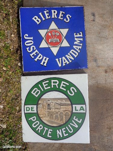 Verres publicités bière Coq Hardi Pélican Masse Meurisse (image 2)