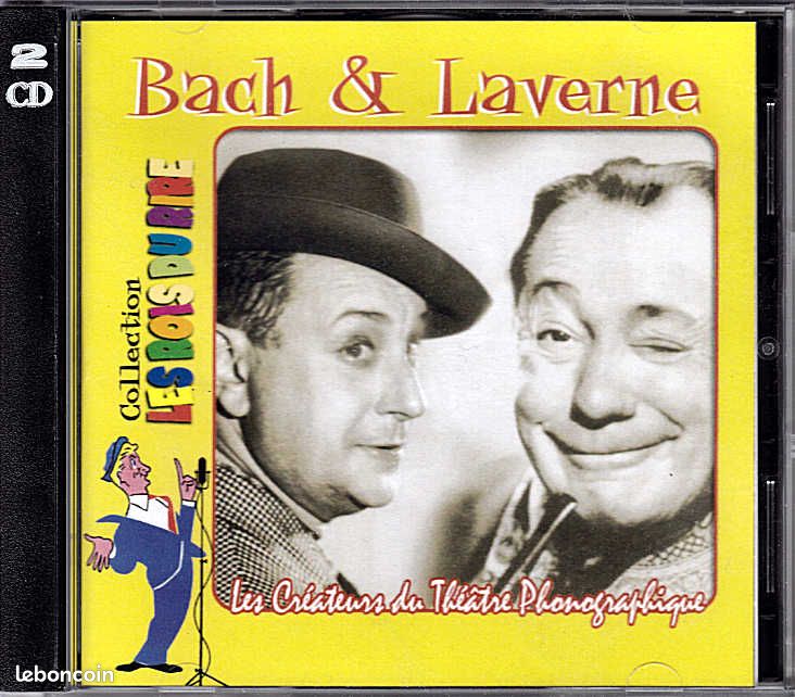 2 CD - Les rois du rire - BACH & LAVERNE (image 1)
