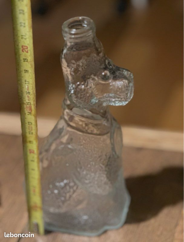 Bouteille carafe chien et chat ( Grisou ) (image 9)