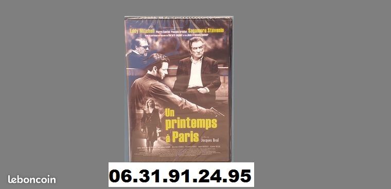 Un printemps à paris - avec eddy mitchell - dvd neuf (image 1)