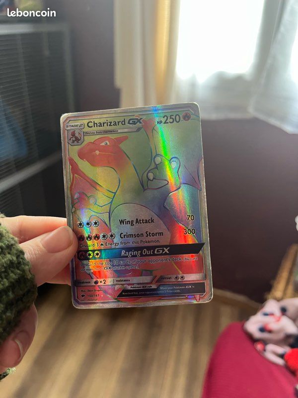 Carte Pokmon Charizard Gx - Collection Carte Pokmon Charizard Gx - Collection