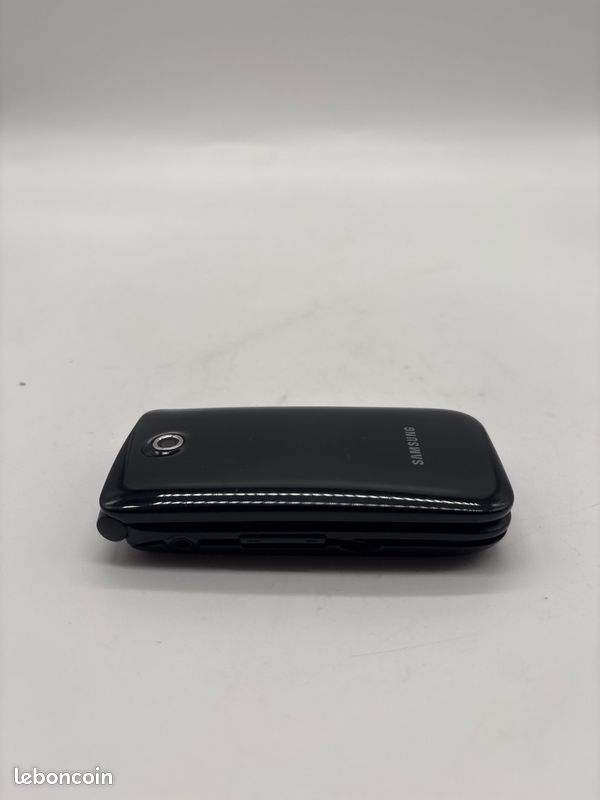 Samsung GT-E2530 téléphone à clapet noir fonctionnel vendu sans chargeur - #J53 (image 6)