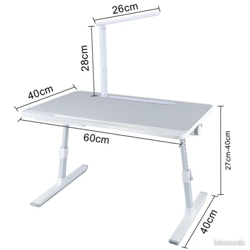 Table de lit Pliable (image 3)