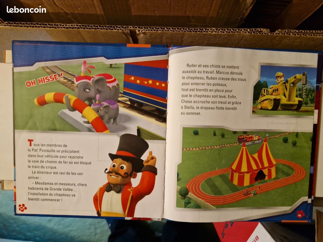 Livre "La Pat' Patrouille sauve le cirque" (image 3)