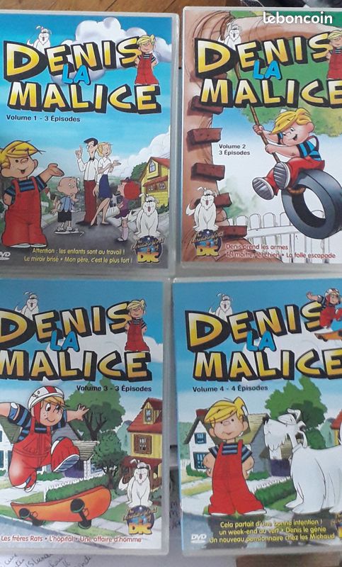 Coffret de 4 DVD Denis la Malice (image 1)