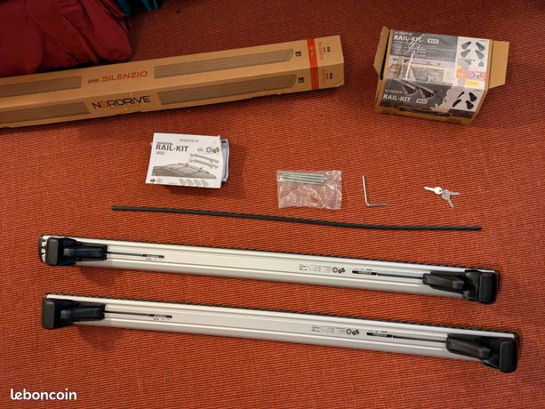 Barres Aluminium Barres De Toit Aluminium Lampa - Pour (120cm