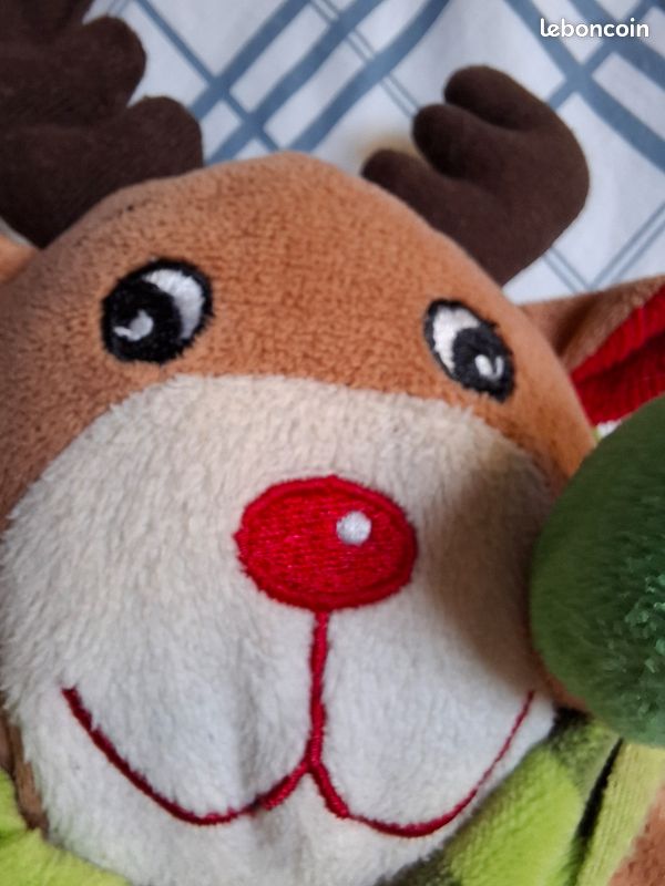 Peluche renne de Noël (image 3)