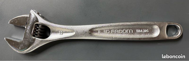 FACOM Clef à molette 113A.12C neuve (image 1)