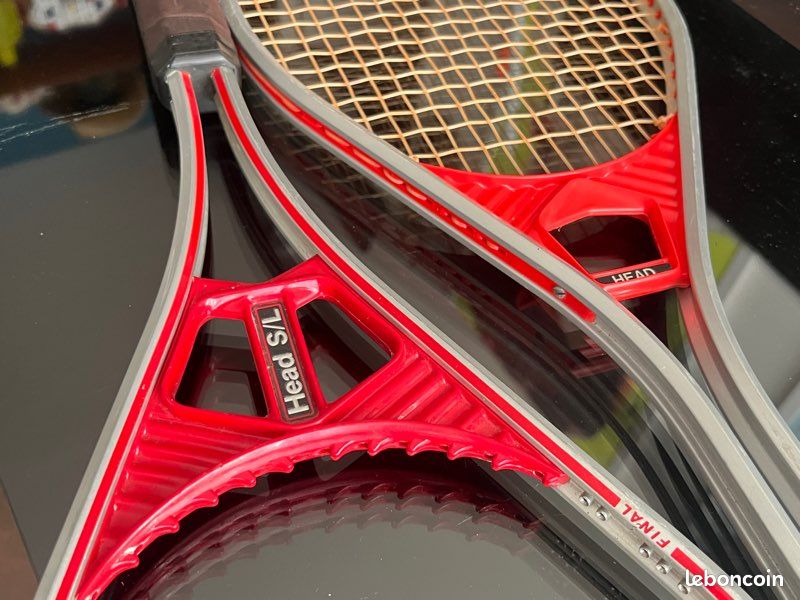 Raquettes De Tennis Vintage Prince Classic - Taille De Grip 4 3/8, Modèle Classic 110 - Années 80, Avec Housses Et Sacoche - Occasion Fonctionnelle