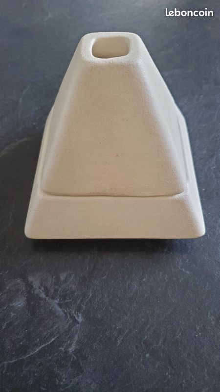 Lampe Berger Vintage Années 80 - Modèle En Céramique Blanche - Parfait État