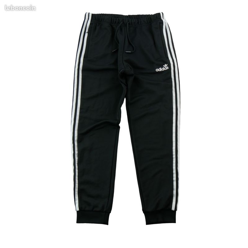Adidas Jogging Originals 3-Stripes Linear Poly Pants Femme Taille M #QWE7667 (image 1)