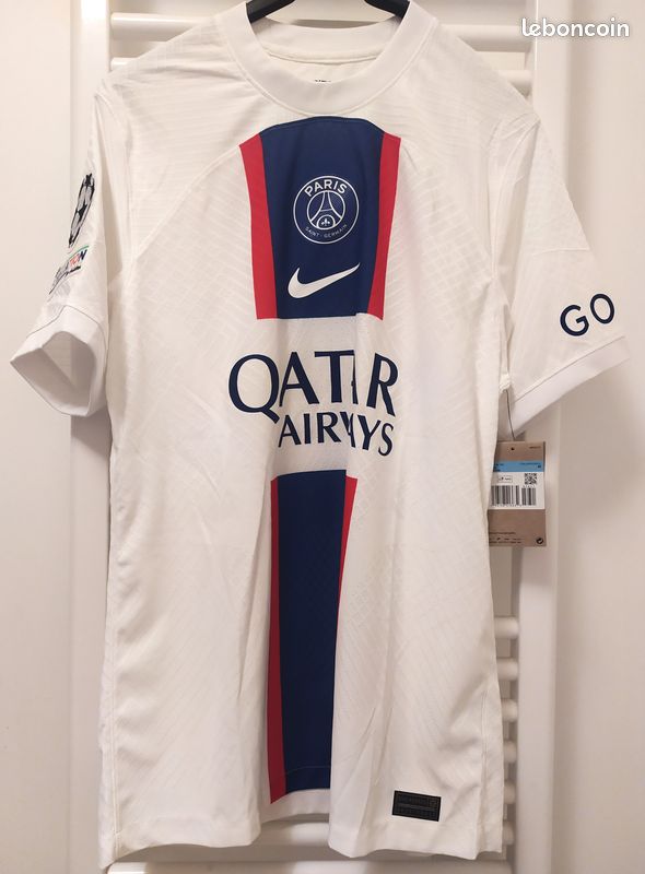 maillot psg officiel 2022/2023 stock pro (player issue) Taille M Mbappé neuf