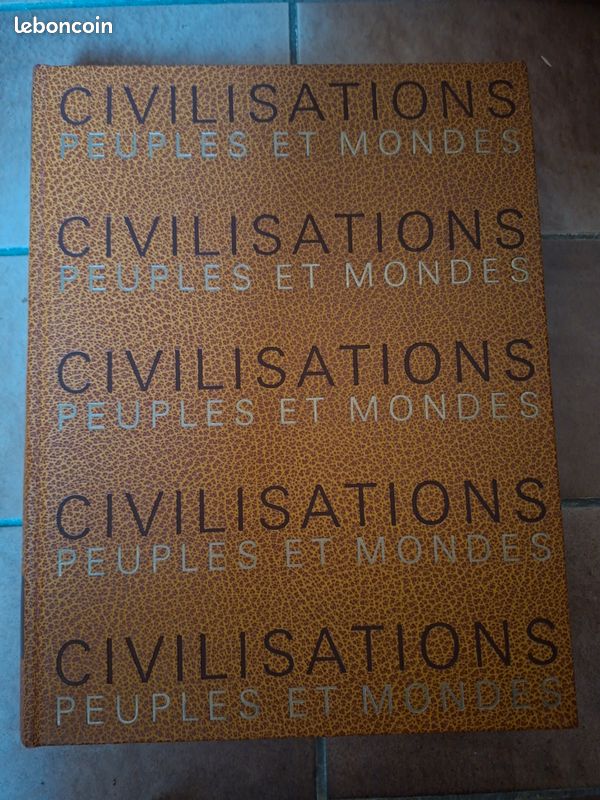 Lidis - Lot de 7 livres "Civilisations Peuples et Mondes (image 1)
