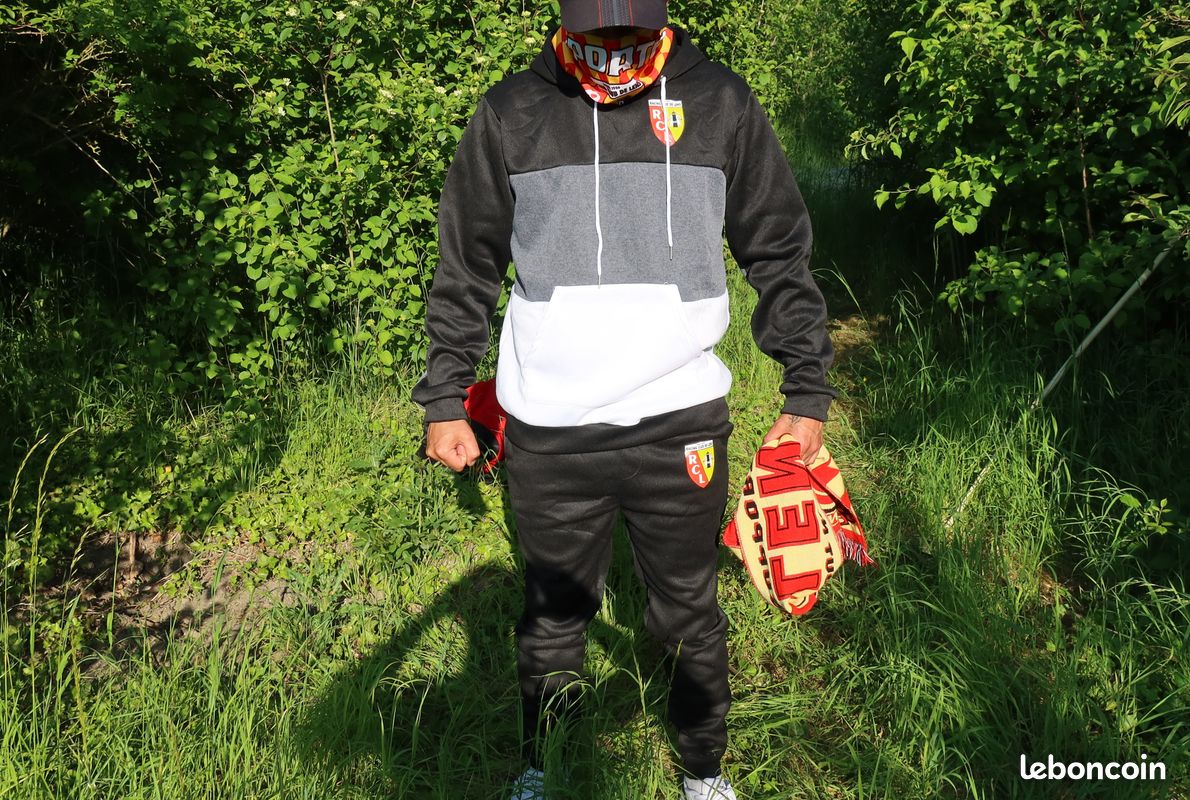 Ensemble RCL survêtement Sport RC Lens NEUF Taille L FOOT Football Racing (image 1)