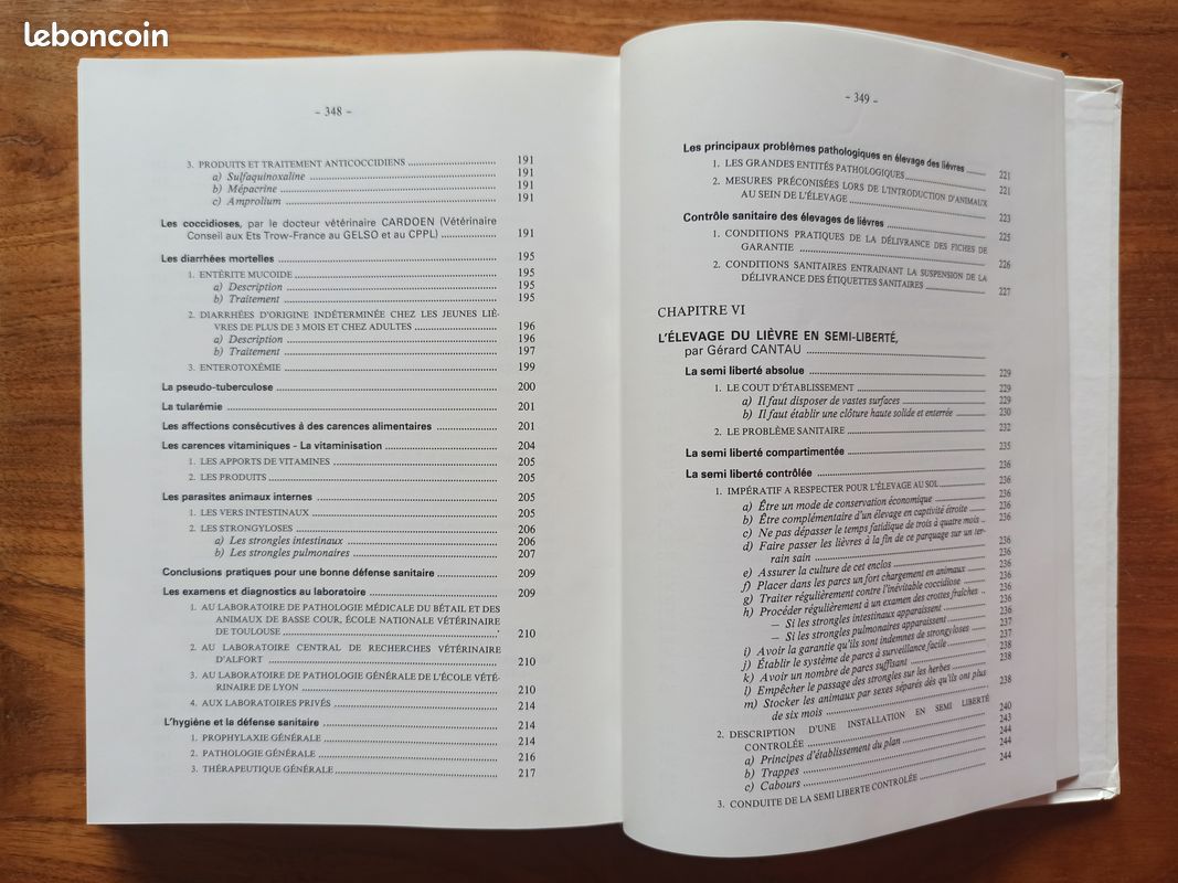 Comment créer et conduire un élevage de lièvres. Bernard Olier et Pierre Montet. Éditions La maison rustique / Société Nouvelle France-Gibier. 1987. Septième édition (image 18)