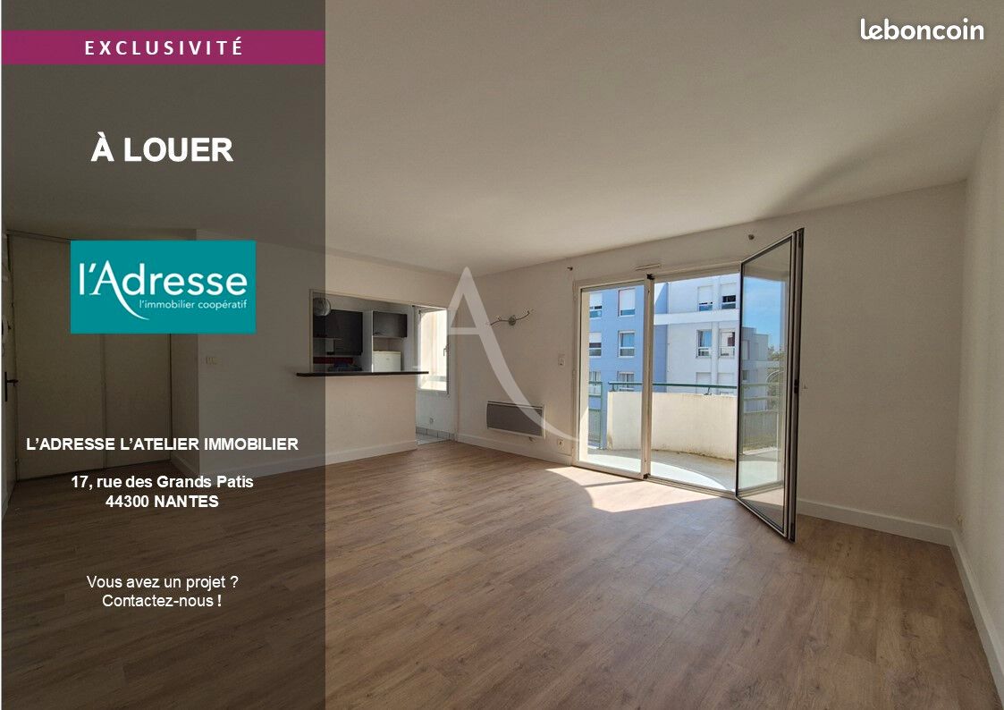 Appartement 3 pièces 59 m² · à Nantes · 59 m² · 850 €