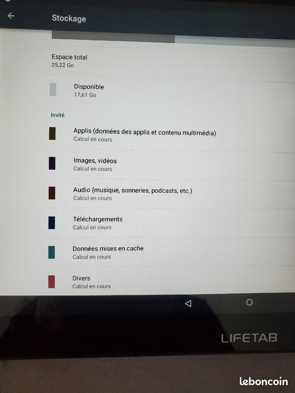 Tablette lifetab bon état (image 7)