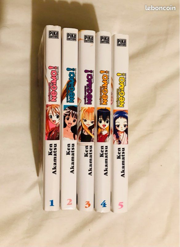 Negima tomes 1 à 5 (image 1)
