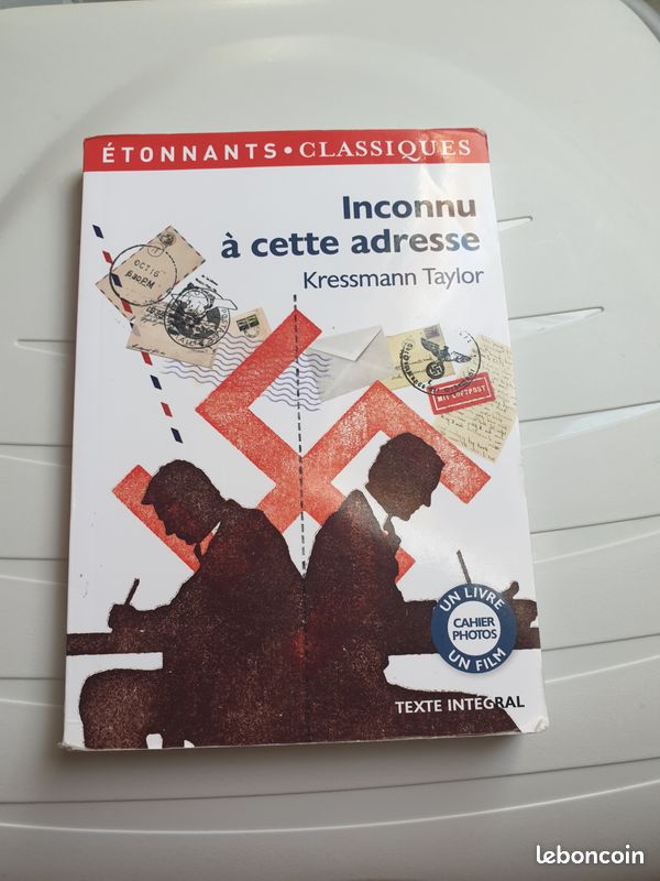 Livre "Inconnu à cette adresse" (image 1)