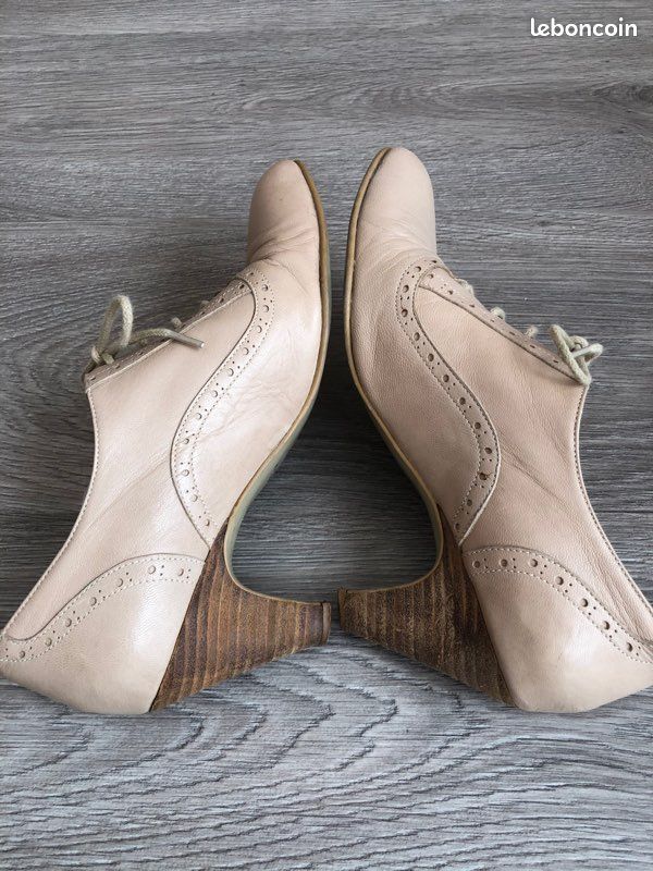 JONAK - Escarpin cuir - TBE (image 2)