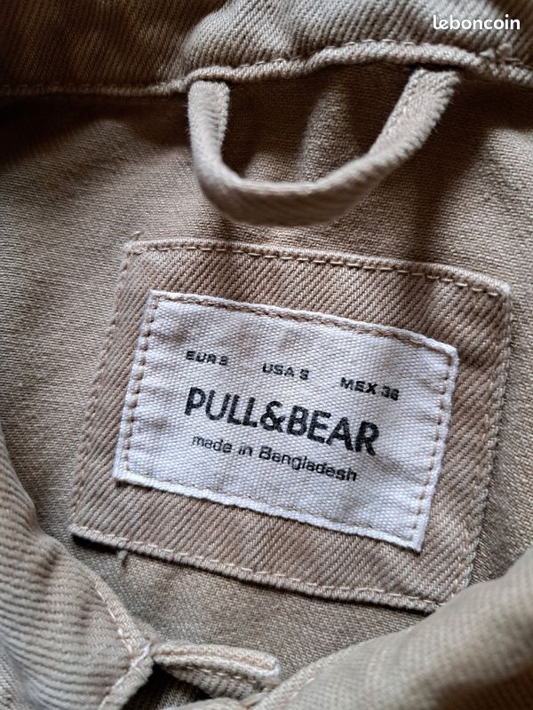 Veste Jean Pull and Bear (image 4)