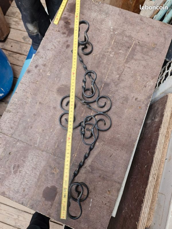 Porte manteau en fer forgé (image 6)