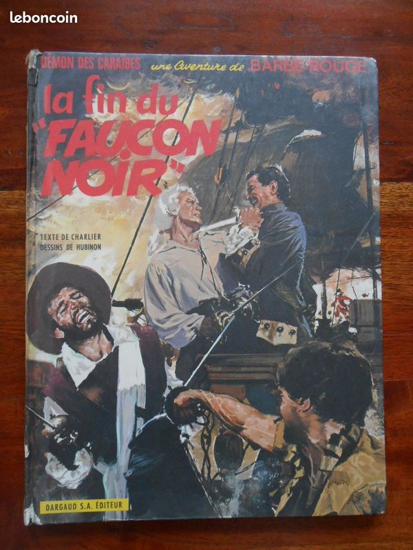 Barbe Rouge La fin du faucon noir EO 1969 (image 1)