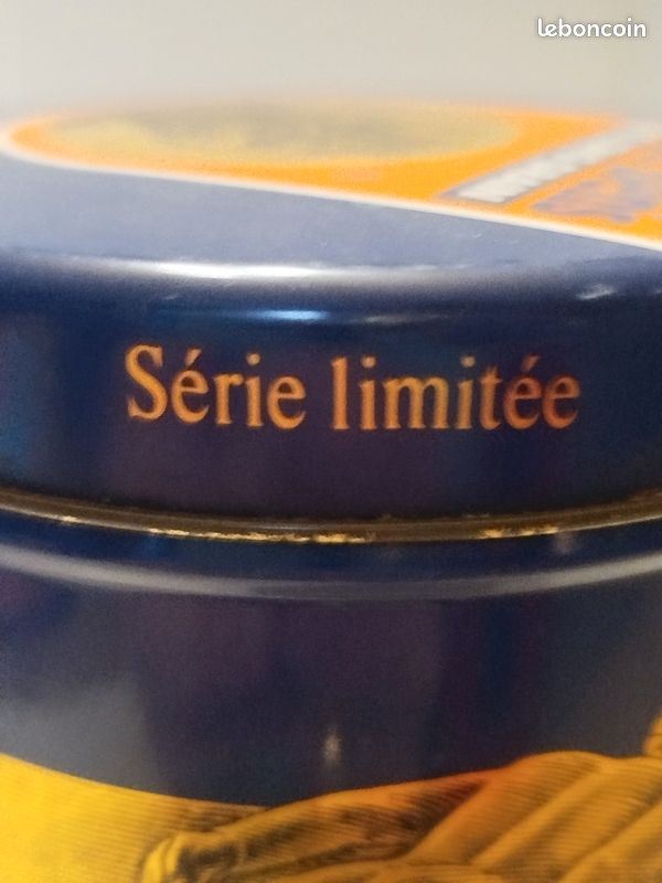 Boite émaillé en métal publicitaire Uncle Ben'z JO hiver 1992 série