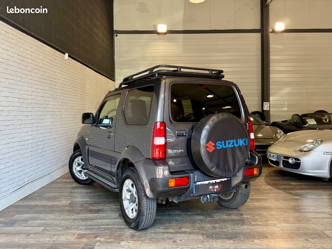 SUZUKI JIMNY JX Ranger Edition 1.3i VVT 86ch SUIVI COMPLET SUZUKI + Attelage + Galerie (image 3)