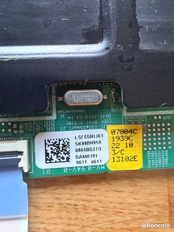 Tv Samsung smart tv UE55F6510 pièces carte tuner (image 3)
