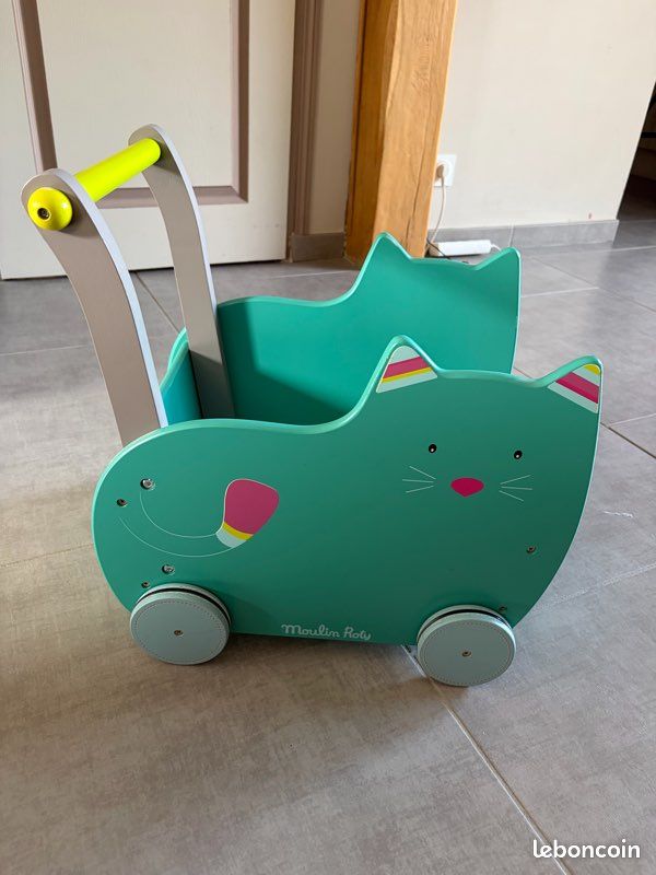 Chariot de marche moulin roty (image 1)