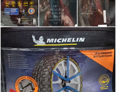 Chaines Neige Easy Grip Michelin 18 Pouce 215/55-R18 - Équipement auto