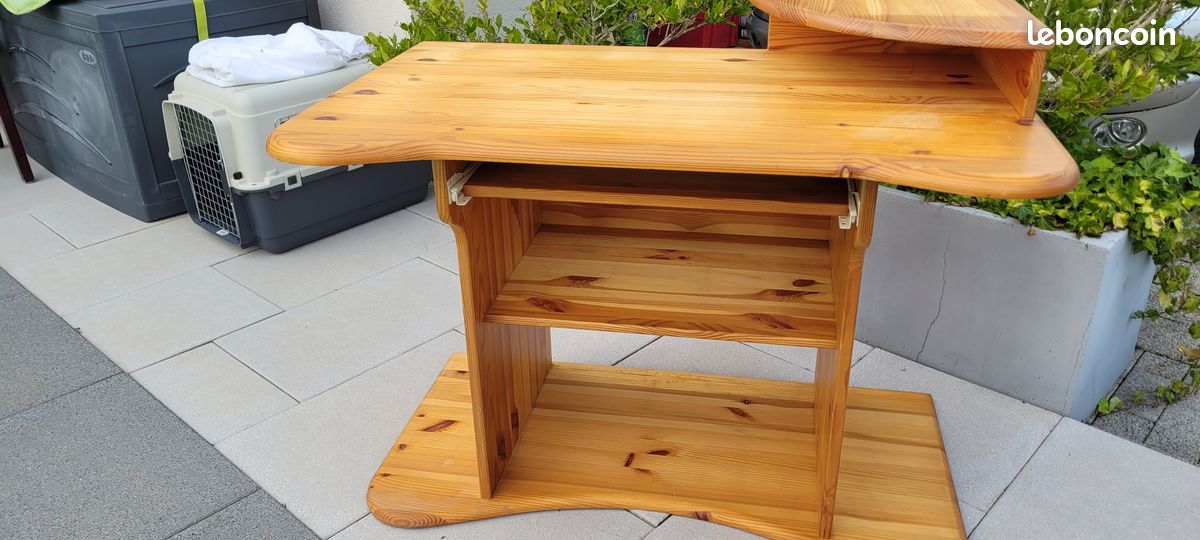 Bureau en pin (image 7)