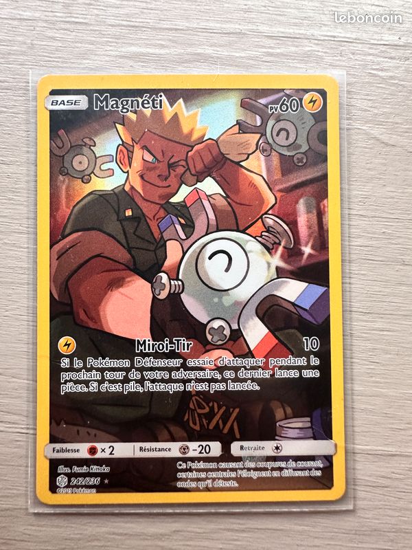 Carte Pokémon Magnéti 242/236 Illustration Éclipse Cosmique (image 1)