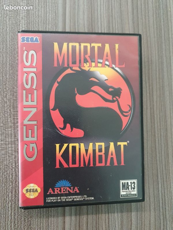 Jeux megadrive mortal kombat (image 1)