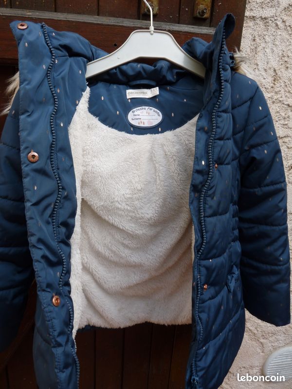 Bench Veste Kaylee Fille Marine/Noir