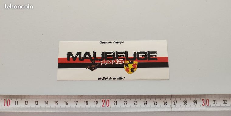 Sticker Autocollant USM Maubeuge - Supporters Club - Ultra Foot
