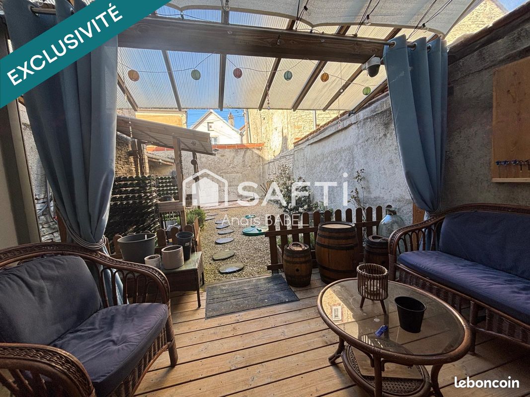 Maison 3 pièces 64 m² · à Mussy-sur-Seine · 64 m² · 69 000 €