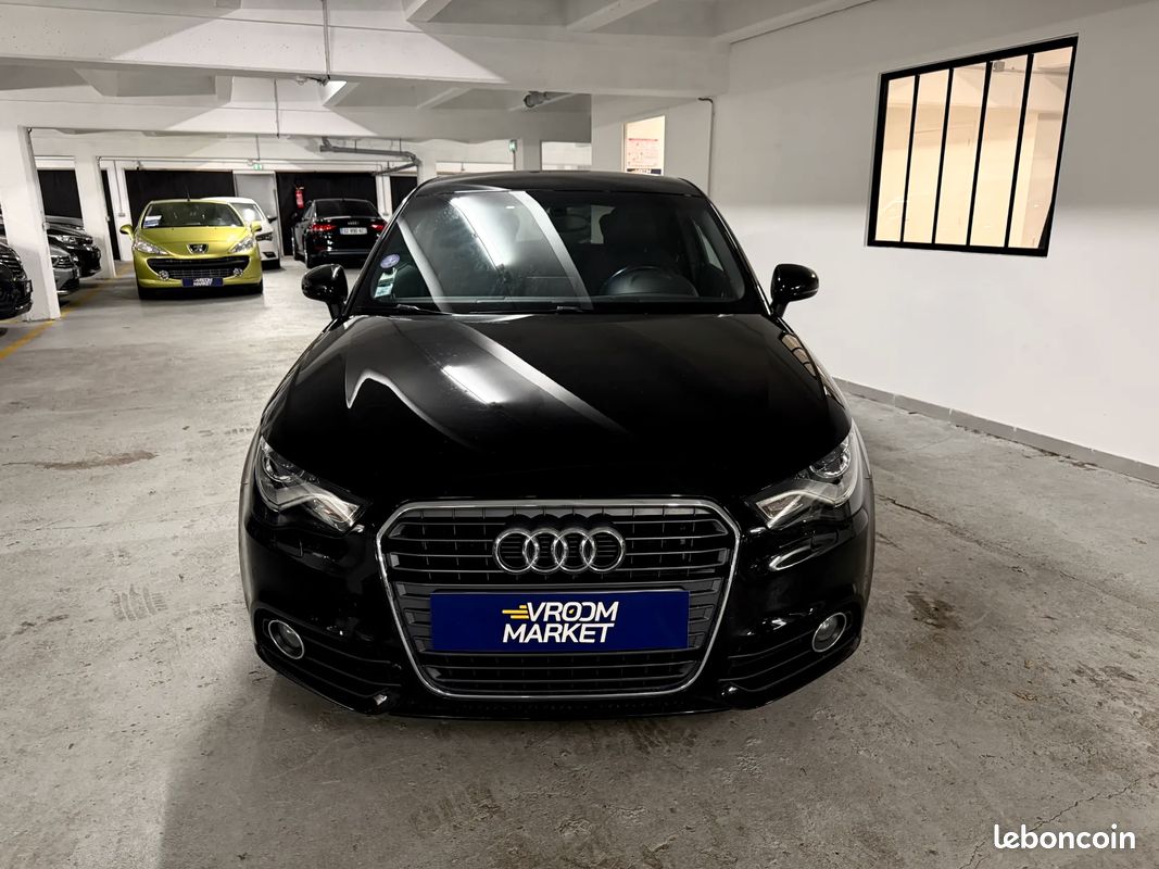 AUDI A1 1.2 86ch Ambition Luxe - 2013 - 128 000 km - CARPLAY - SUIVI COMPLET - REGULATEUR - SIEGES SPORT (image 2)